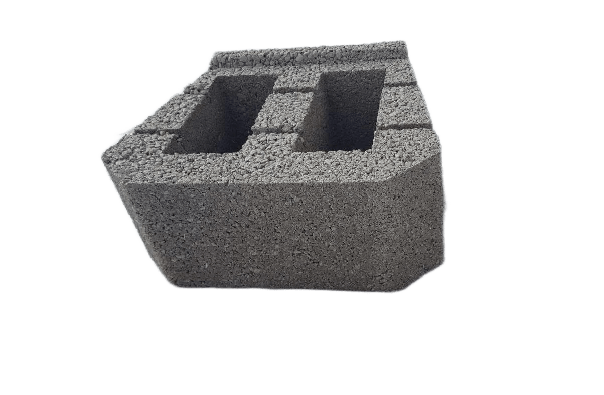 Камень (блок) подпорной стены